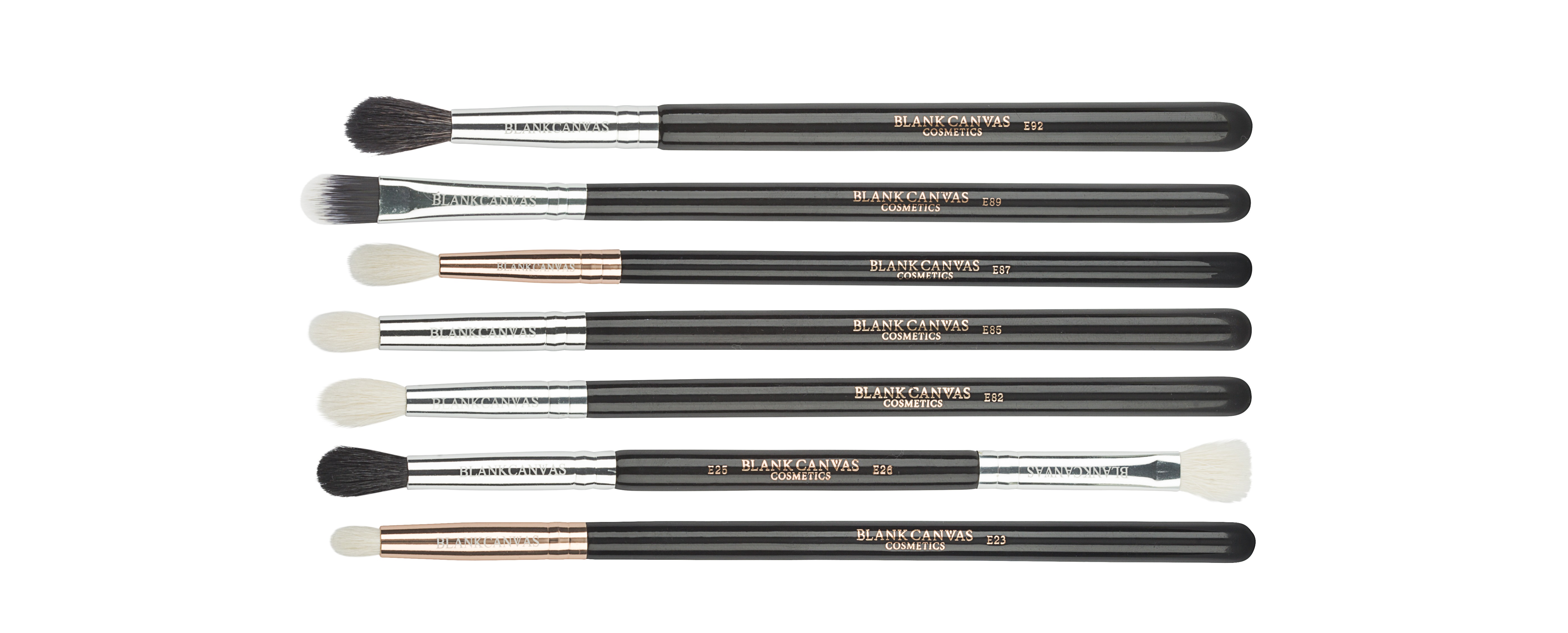 Blank Canvas reveal new make up brush sets